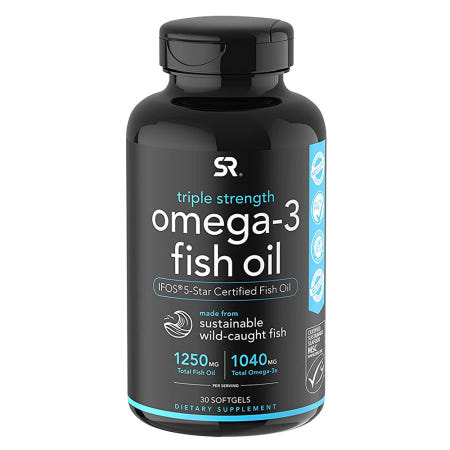 [해외]스포츠리서치 rTG 오메가 피쉬오일 1250mg 180소프트젤