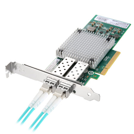 NEXT-542SFP-10G 인텔 PCI-E 기가 듀얼 SFP 광 서버용 네트워크