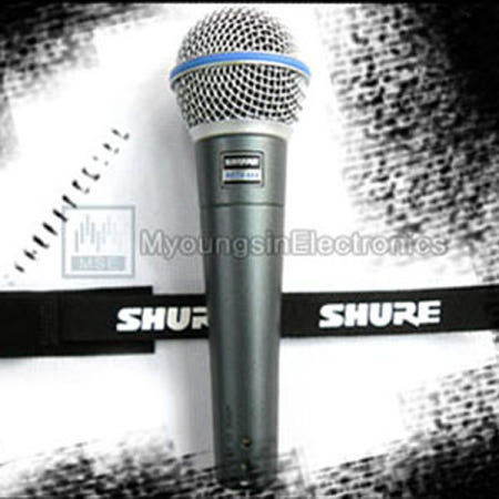 [SHURE 정품 BETA58A] BETA58 / 유선마이크/ 보컬용 마이크/ 초지향성