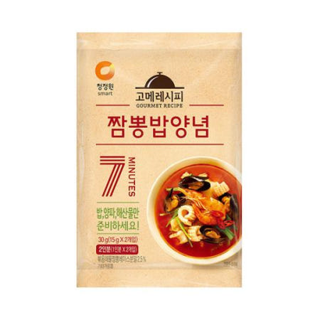 청정원 고메레시피 짬뽕밥 양념 30g