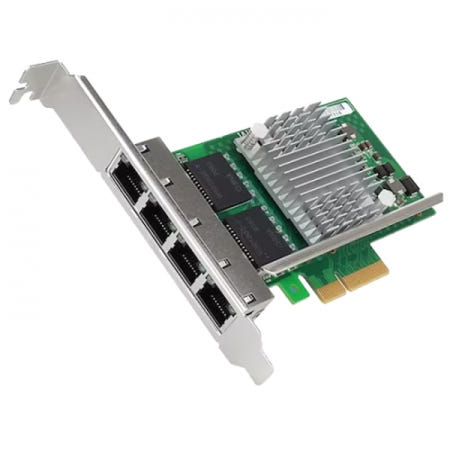 에즈윈아이피씨 WYI350-T4V2 PCIeX4 기가비트 랜카드