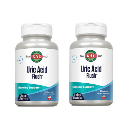 [해외]KAL 칼 타트체리 셀러리 요산 Uric Acid Flush 배출 60베지캡슐 2병