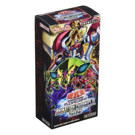 [해외]유희왕 OCG 듀얼 몬스터즈 애니메이션 크로니클 2021 BOX 일본발매