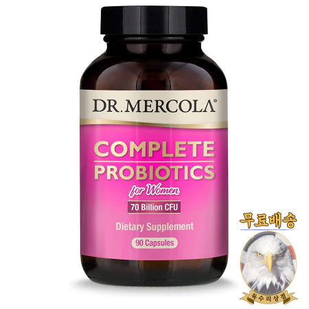 [해외]닥터머콜라 여성 유산균 컴플리트 프로바이오틱스 700억 CFU 90캡슐