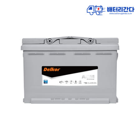델코 배터리 AGM 70 K3 K5 쏘울 카렌스 스토닉 올뉴말리부 뉴QM5 뉴SM5 QM6 SM6 오산 안양 군포 무료출장교체