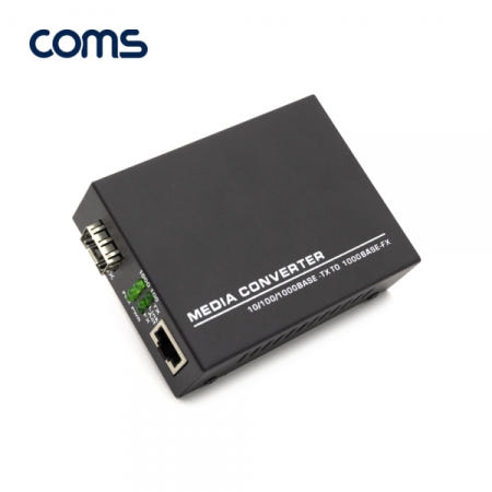 (BT437) Coms 광 미디어 컨버터 / 기가비트 싱글모드 이더넷 SFP Slot 지원 / GBIC(TX/RX)용 / 광 모듈