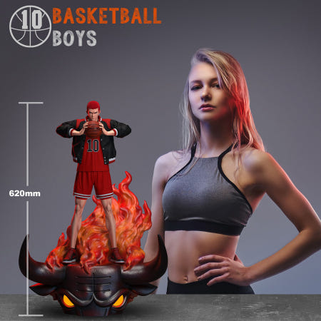 [해외](24년1분기)그린리프 하이퀄리티 슬랭덩크 강백호 레진 피규어 스테츄 GreenLeaf