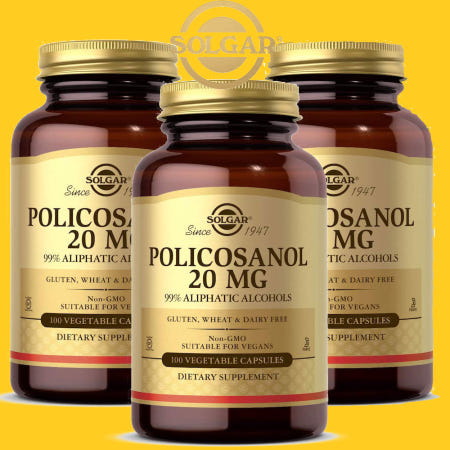 [해외]2+1 솔가 프리미엄급 폴리코사놀 20mg 100캡슐 10개월분 옥타코사놀 99%지방족