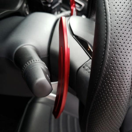 [해외]자동차 서스팬션 쇼파 부품자동차 스티어링 휠 패들 시프팅 레버 확장 2 개, 미쓰비시 2008-2016, Lancer Evolution X 10, 아웃랜더