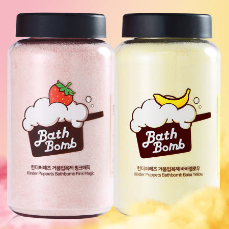 [80회분] 킨더퍼페츠 아기입욕제 버블 거품 유아입욕제 2입