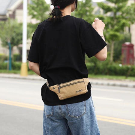 소매치기방지용 안전보조여권현금가방 여성복대형힙색 환전지갑 유럽해외여행필수품 파리여행복대