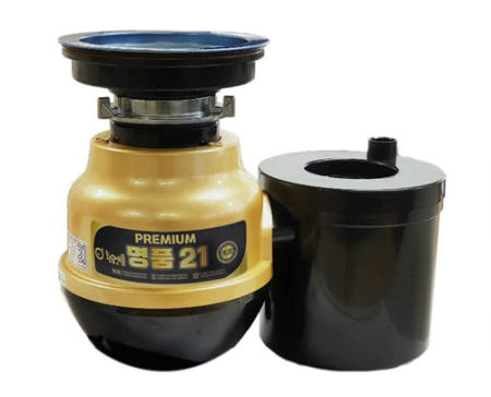 24년 최신형 황금맷돌 명품21 프리미엄  음식물처리기 분쇄기 싱크대부착형 (무료설치) 네이버포인트적립