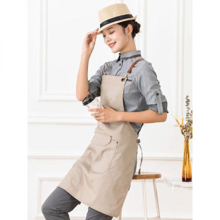 [해외]카페 호텔 식당 레스토랑 알바 서빙 유니폼 종업원 가을 겨울 커피숍 베이커리 카페유니폼 근무복