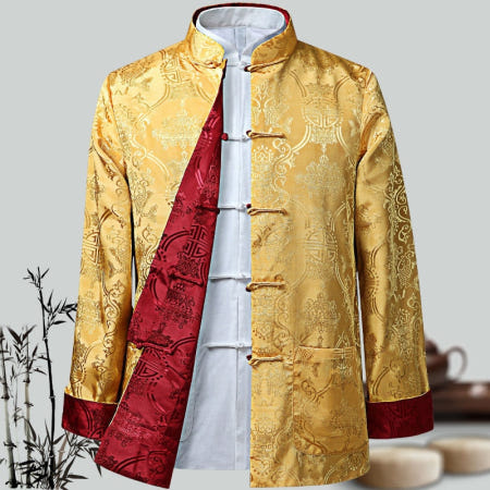 [해외]여름개량한복 천연염색옷 전통 의상 Hanfu 남자 탑 모던 패션 스타일 아시아 드레스 새해 셔츠 쿵푸 코트 자켓 온라인 스토어