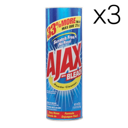 [해외]에이젝스 Ajax 파우더 클렌저 다목적 세정제 28oz (794ml) x 3개