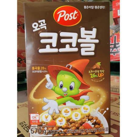 동서 포스트 오곡 코코볼 570g