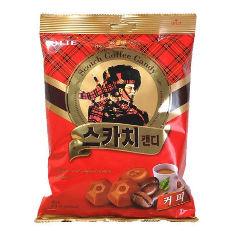 [롯데웰푸드]스카치캔디 커피 317g 6봉 롯데제과 228600 스카치캔디 세가지맛 317g 6봉 롯데제과 무료배송