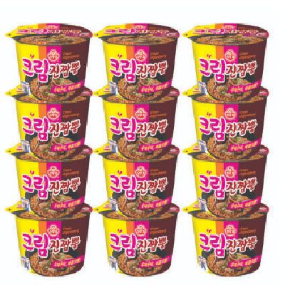 오뚜기 크림진짬뽕 용기 105g 12개 (1박스)