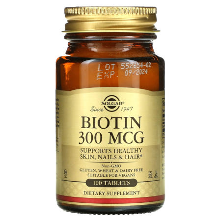 [해외]솔가 비오틴 300mcg 100정