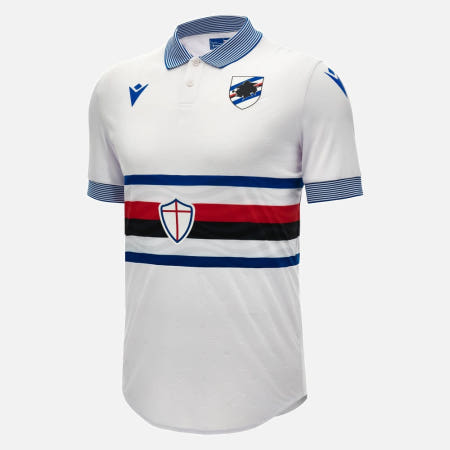 23/24 시즌 마크론 이탈리아 세리에B UC 삼프도리아 어웨이 유니폼 (UC Sampdoria 2023/24 away match jersey )
