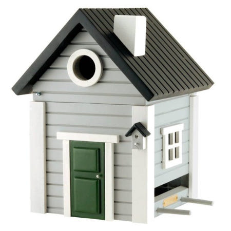 [해외]Wildlife Garden 와이드라이프가든 모이통 새둥지 새집 그레이