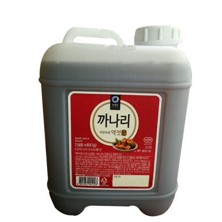 청정원 까나리 액젓 (진) 9kg