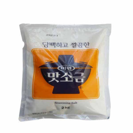 청정원 미원 맛소금 2kg