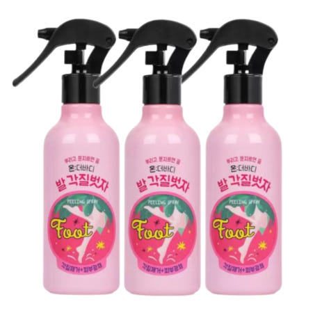 온더바디 발각질제거제 풋필링 스프레이 240ml 3개 발각질벗자