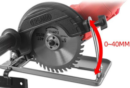 [해외]앵글 그라인더 개조 브래킷 포지셔닝 커팅 머신 슬롯팅 베이스 100-125mm