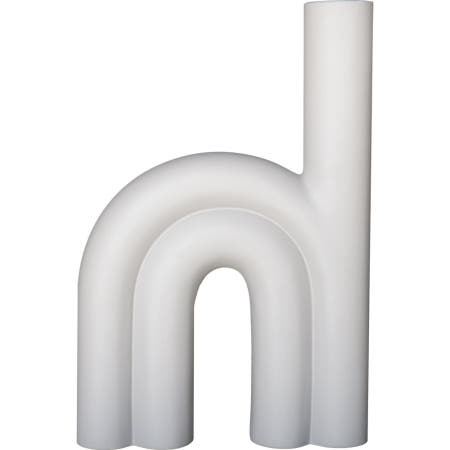 [해외]DBKD 디비케이디 스웨덴 로프 세라믹 꽃병 화이트 화병 모래 두더지 인테리어 주부 집 꾸미기 곡선미