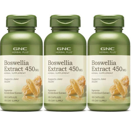 [해외]GNC 보스웰리아 Boswellia 추출물 450mg 100캡슐 3팩