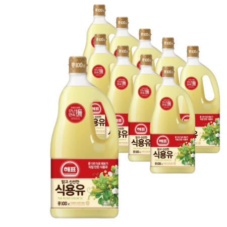 사조해표 해표 식용유 1.8L 10개 콩기름,튀김