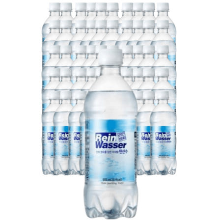 라인바싸 탄산수 플레인 500ml x 60개