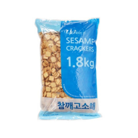 신흥제과 대용량과자 [참깨고소해 ]1.8kg 에어캡 포장