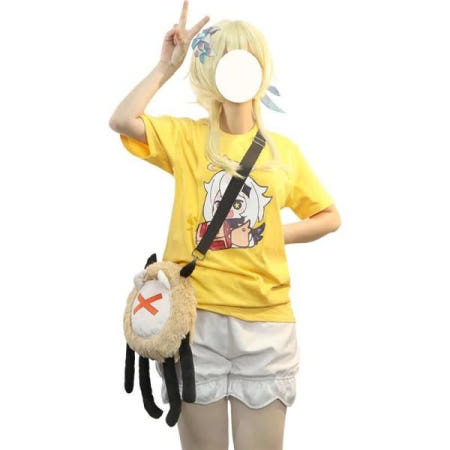 [해외]원신 코스프레 소품 츄츄족 가방 가성비 471420 츄츄맨 백팩/Free