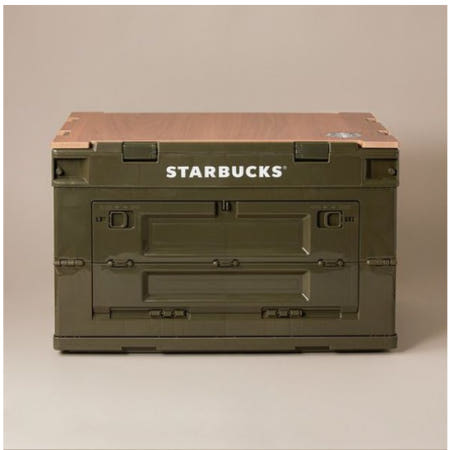 [NING BO ZHONGYI PLASTIC TECHNOLOGY.,LTD]스타벅스 폴더블 대형 캠핑 박스 트렁크 공간 정리함 휴대용