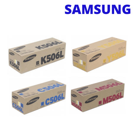 삼성 CLT-K506L C506L M506L Y506L 4색 세트 정품 토너 대용량 ED