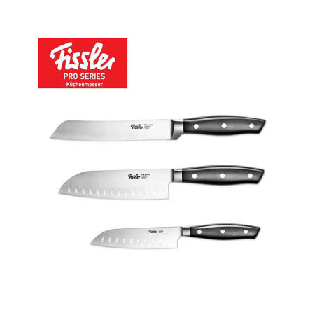 [Fissler][해외]Fissler 휘슬러 프로피 주방 칼세트 3종 나이프 프로페셔널 Messer-Set Profi