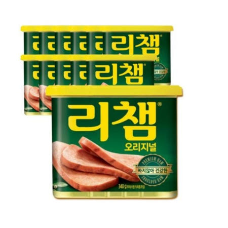리챔 오리지널 햄통조림 340g, 12개