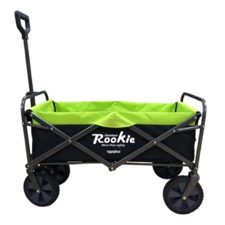 루키 3점식 안전벨트 유아용 스마트 웨건_블랙+그린 아웃도어 등하원 캠핑 공원