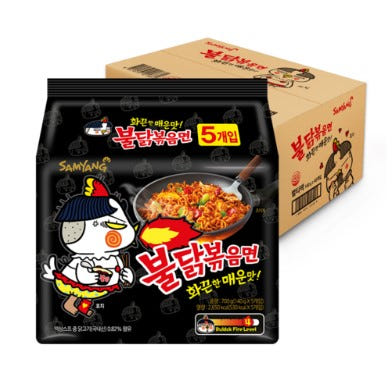 삼양 불닭 볶음면 140g 40개 한박스 라면
