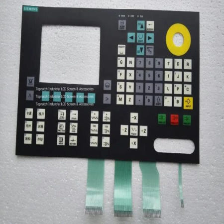 [해외]6fc5500-0ba00-0aa0 용  멤브레인 키패드 6fc5 조작 패널 버튼