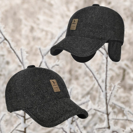 [장구니 협력사]귀마개달린모자 방한 모자 귀마개하나로 방한모 겨울캡머리둘레60cm 볼캡