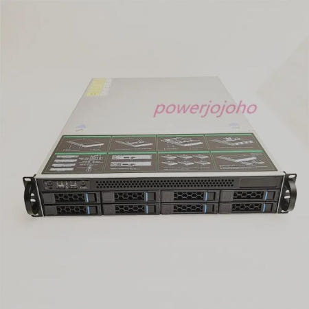 [해외]2U 랙 마운트 플러그 섀시 S265-8 IPFS 스토리지 서버 케이스 8 베이 12GB sas 백플레인 지원 EATX 마더보드 650mm 깊이