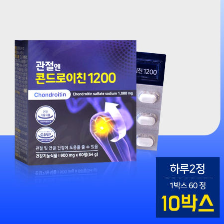 주영엔에스 관절엔 콘드로이친1200 60정 10박스
