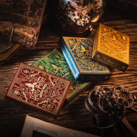 [맥스네이처(협력사)][해외]해리포터 포커 카드 4종세트 호그와트 기숙사 트럼프 텍사스홀덤 게임 카페 장식품 굿즈