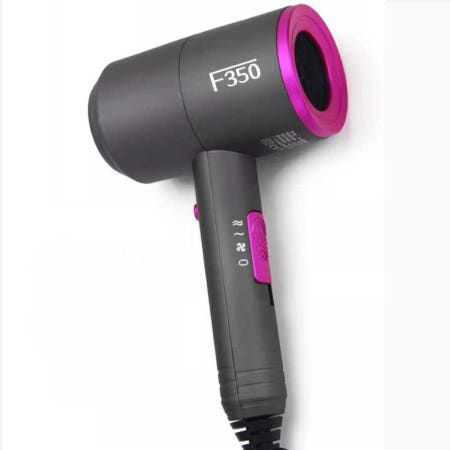[해외]고출력 헤어 드라이어 드라이기 lite F350 냉온풍 / 3종 캡 헤드 걸이 거치대