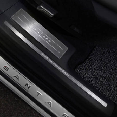 포원 디올뉴 싼타페 MX5 알루미늄/ 도어스텝1열 2P