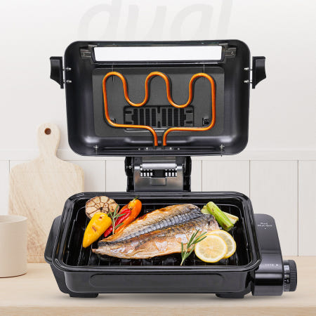 [기산전기]풀무원 멀티그릴 전기 생선 구이 기계 양면 직화