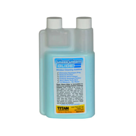 [해외]타이탄 랩스 Glass Gleam 글라이드 첨가제 473ml 16fl oz 유리 세정 세제 보조제 뚜껑 2개
